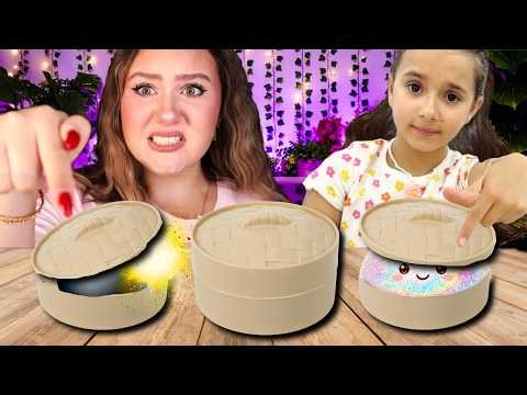 WHO Can Find The RAREST *GLITTER DUMPLING* First In ROBLOX... Me Or My SISTER... (HARD!)