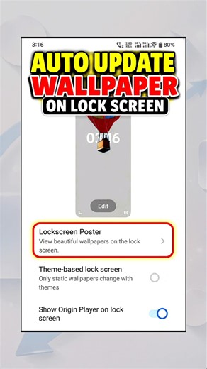 ✨ Auto Update Wallpaper Lock Screen Kaise Kare | Vivo Lock Screen Poster Setting