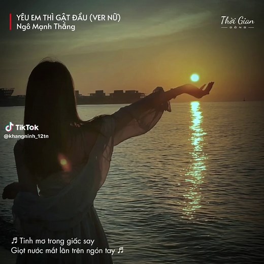 Yêu Em Cứ Gật Đầu - Lyrics & Nhạc Chill