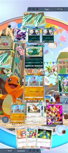 Pokémon pocket duel MÉGA LOCKPIN #pokemon #pokemontcg #pokemonduel #pokemonpocket