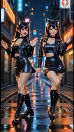 Neon Futuristic Anime Character 🌆 Cyberpunk Vibes