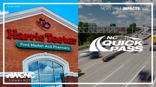 You can now get an NC Quick Pass from Harris Teeter in North Carolina
