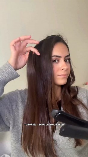 27K views · 2.7K reactions | Comment réaliser une boucle parfaite à l’aide d’un fer à lisser ? La réponse en vidéo. #GoodHairDay #ghd | ghd | Facebook