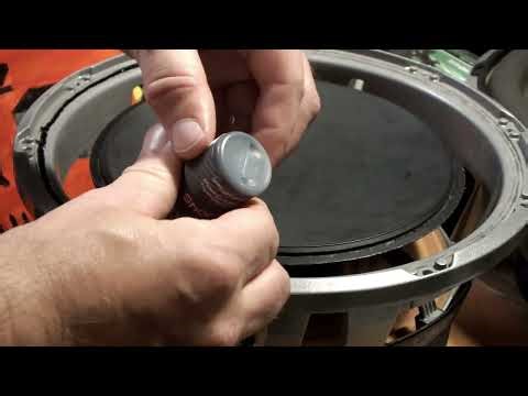 JL Audio 12W6V2-D4 Repairing A Sub Refoam A Subwoofer Complete Start To Finish