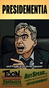 The President is crazy?? Oh, it's based on a comic book. | Toon Sandwich