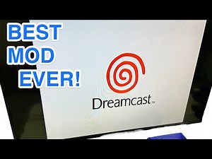 Ultimate Modded Dreamcast w/ GDEMU + DreamPSU + All Games in Smoke