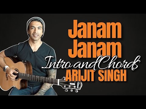 🎸 Janam Janam - Guitar Lesson | Accurate Chords, Intro & Strumming | Easy Tutorial