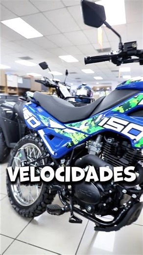 With 5 speeds and electric or kick start 😱