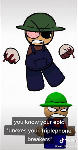 Disruption Bambi x Bandu Fan Art - Triple Phonebreakers