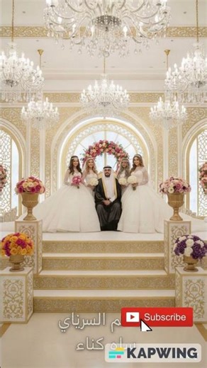 Kuwaiti Man Marries 4 Wives in One Day After Challenge #shorts