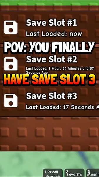 POV: You finally got Save Slot 3 in Grow a Garden. #roblox #growagarden
