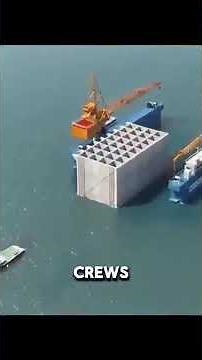 🏝️ How Artificial Islands Are Built at Sea | Marine Engineering Explained 🌊