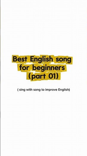 ‎Best English Songs for Beginners | Sing & Learn English (Part 1) ‎#englishguider1#trendnow#song