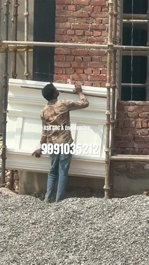 GRC Cornice Work in Progress | Old Rao Hotel | Delhi Mumbai Expressway