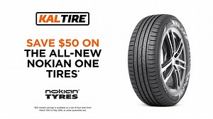 1.7K views · 34 reactions | All-new NOKIAN ONE tires will give you exceptional durability and a quiet, safe, and fuel-efficient ride. | Kal Tire | Facebook