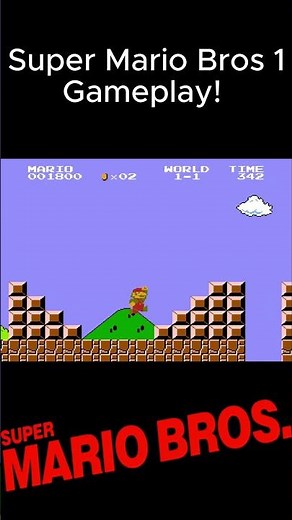 Super Mario Bros 1 Gameplay NES