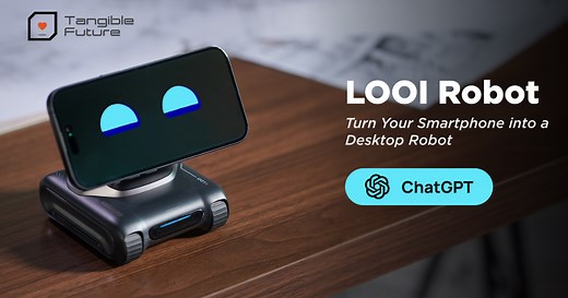 LOOI: Turn Your Smartphone into a Desktop Robot! by Tangible Future - Indiegogo