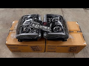 AlphaRex Luxx Series Headlight Install on the F250