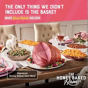4.4K reactions · 330 shares | Put out a delicious, stress-free spread this Easter with our Signature Honey Baked Ham Meal. | The Honey Baked Ham Company | Facebook