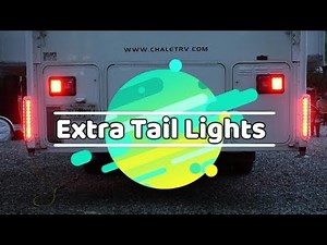 How to add Extra Tail Lights to an RV