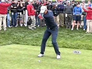 Henrik Stenson golf swing slow motion