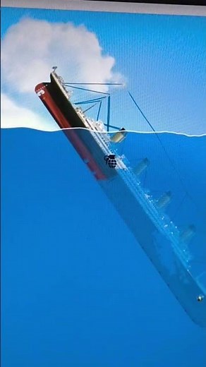 Floating sandbox titanic