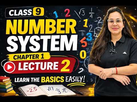 Number System Class 9 Maths | Chapter 1 Lecture 2 | Important Concepts Explained 🔥