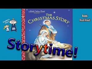 THE CHRISTMAS STORY Read Aloud ~ Christmas Stories ~ Bedtime Story Read Along Books
