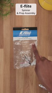 E-flite Spinner and Prop Assembly UMX Conscendo EFLU32056