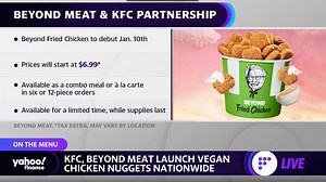 KFC, Beyond Meat executives detail the launch of plant-based fried chicken