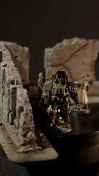 «Отголоски старого мира». Террейн. #warhammer40k #terrain #wargame