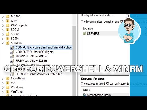 Enable PowerShell and WinRM via GPO!