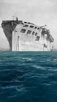 HMS Argus was an early Royal Navy aircraft carrier pioneer, completed in 1918 🇬🇧⚓🚢 #hms #argus #1918