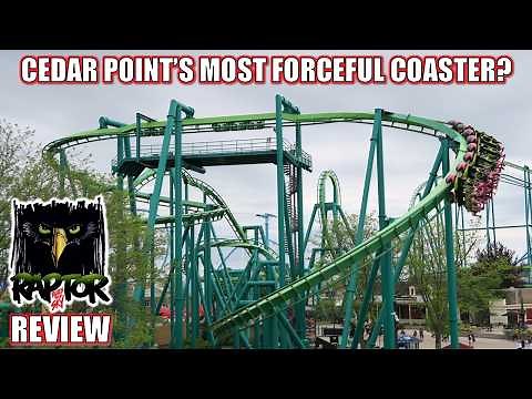 Raptor Review, Cedar Point Bolliger & Mabillard Inverted Coaster | Park's Most Forceful Coaster?