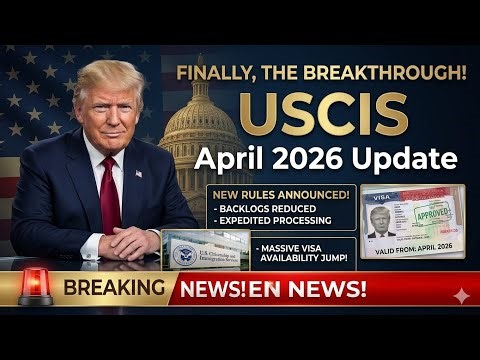 Finally Some Good News! USCIS Processing Times, Green Card & EAD Updates April 2026