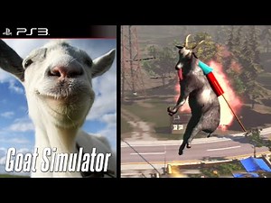 Goat Simulator ... (PS3) Gameplay Peek