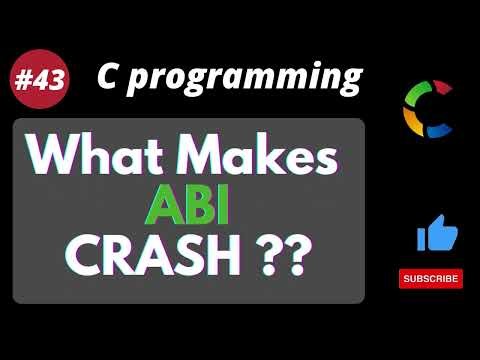 Why Your C Program Crashes: ABI Break Explained