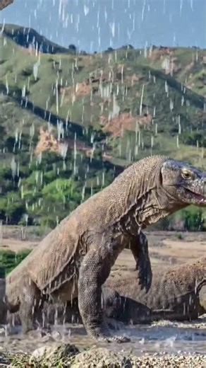 Komodo Dragon 😱 | Danger + Funny Facts