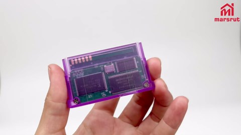 GBA SD Cartridge Flash Cart Game Cartridge Support TF Card for GBA/SP/GBM/IDS/NDS/NDSL for GameBoy Advanced, FAT Format, Maximum Capacity to 2Gb, New Version