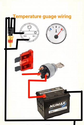 639K views · 5.6K reactions | Old Vehicle Temperature Gauge Wiring  #fblifestyle | Matech Car Aircon | Facebook