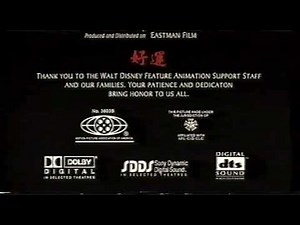 Mulan: VHS UK: Closing (1999) (3)