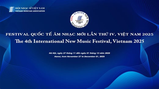 Livestream Festival Quốc tế âm nhạc mới lần thứ IV, Việt Nam 2025 | Hội nhạc sĩ Việt Nam