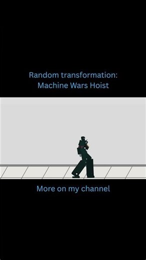Random transformation: Machine Wars Hoist #transformer #autobots #sticknodes #animation