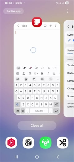 Control Samsung Keyboard Typing Sound ON or OFF (Android Mobile Phone A15 A25)