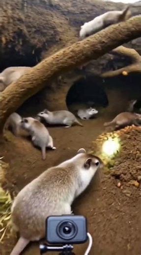 Arctic Runner — Lemming on the Move | Micro Reality Footage | Ultra-Realistic Scientific POV