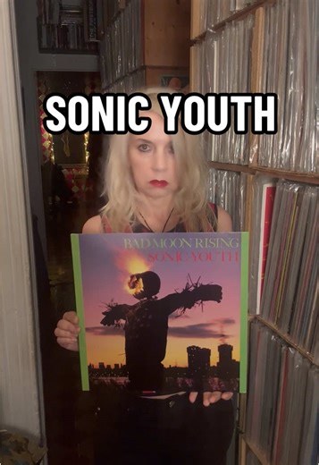 SONIC YOUTH- BAD MOON RISING #vinyl #musicfyp #noiserock #altmusic #vinylrecords