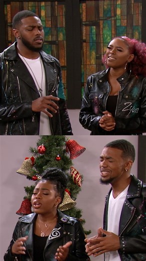 BOUNCE on Instagram: "We had to pull this beautiful moment out of the vault to wish you and your family a Merry Christmas. 🎁 🎄 🎅🏾 #FamilyTime #TheWallsGroup"