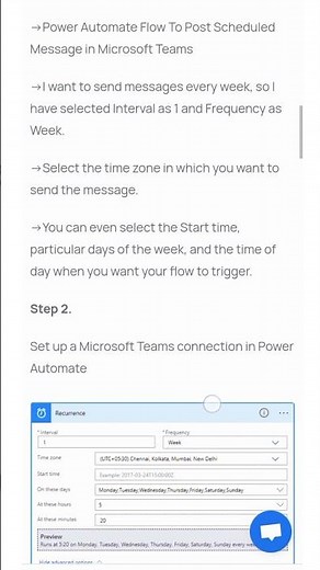 Post Scheduled Messages In Microsoft Teams Using Power Automate