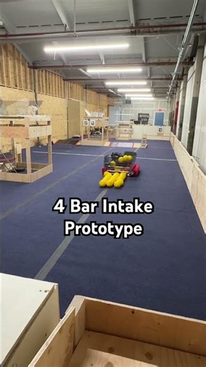 4 Bar Intake Prototype | ALARM Robotics 2079 #frc #robotics #rebuilt