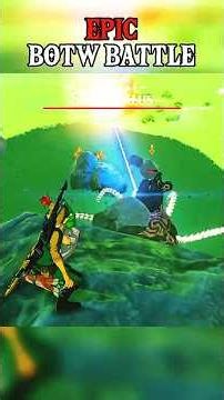 Epic BotW Battle #zelda #botwshorts #botw